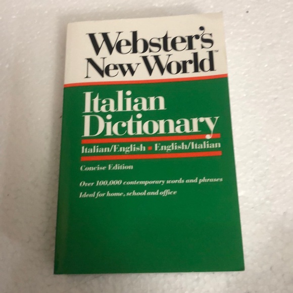Italian Dictionary -Webster’s New world - Picture 1 of 14